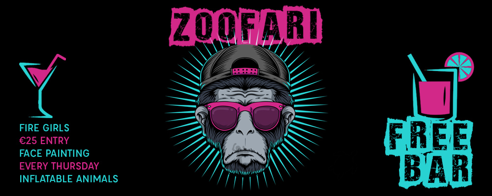 Zoofari at Sabotage Nightclub, Zante